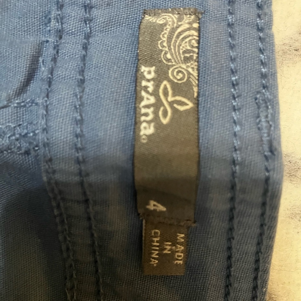 Prana organic Cotton Capris